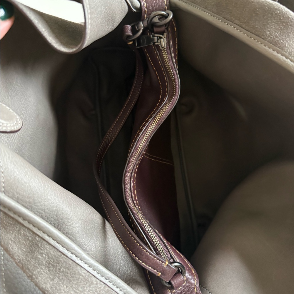 Coach 1941 Bandit Hobo 39 Grey Suede Extremely Rare - Picture 8 of 16